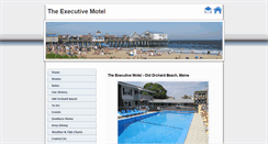 Desktop Screenshot of executivemotel-maine.com